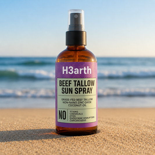 Non-Toxic Beef Tallow Mineral Sun Spray