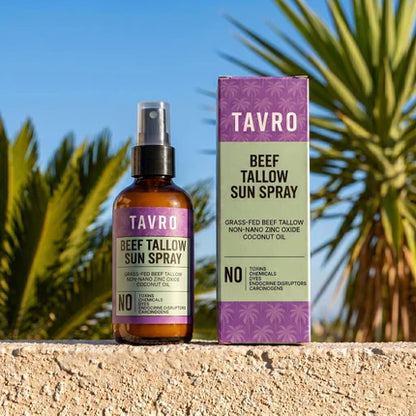 Non-Toxic Beef Tallow Mineral Sun Spray